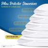 imageUtopia Bedding King Size Zippered Mattress Encasement ampamp King Pillow Encasement