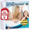 imageUtopia Bedding Queen Size Zippered Mattress Encasement ampamp Queen Pillow Encasement