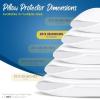 imageUtopia Bedding Twin Size Zippered Encasement ampamp Standard Pillow Encasement