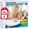 imageUtopia Bedding Twin Size Zippered Encasement ampamp Standard Pillow Encasement