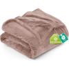 imageUtopia Bedding Fleece Blanket Twin Size Rose Pink 300GSM Luxury AntiStatic Fuzzy Soft Microfiber Bed Blanket 60x80 Inch