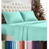 imageUtopia Bedding Twin Sheet Set  3 Piece Bed Sheets for Twin Size Bed Soft and Breathable Microfiber Includes 1 Fitted Sheet 1 Flat Sheet and 1 Pillowcase GreySpa Blue