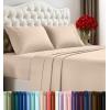 imageUtopia Bedding Twin Sheet Set  3 Piece Bed Sheets for Twin Size Bed Soft and Breathable Microfiber Includes 1 Fitted Sheet 1 Flat Sheet and 1 Pillowcase GreyBeige
