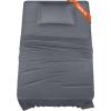 imageUtopia Bedding Twin Sheet Set  3 Piece Bed Sheets for Twin Size Bed Soft and Breathable Microfiber Includes 1 Fitted Sheet 1 Flat Sheet and 1 Pillowcase GreyGrey