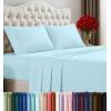 imageUtopia Bedding Twin Sheet Set  3 Piece Bed Sheets for Twin Size Bed Soft and Breathable Microfiber Includes 1 Fitted Sheet 1 Flat Sheet and 1 Pillowcase GreyIce Blue