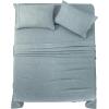 imageUtopia Bedding Twin Sheet Set  3 Piece Bed Sheets for Twin Size Bed Soft and Breathable Microfiber Includes 1 Fitted Sheet 1 Flat Sheet and 1 Pillowcase GreyHeather Grey