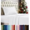 imageUtopia Bedding Twin Sheet Set  3 Piece Bed Sheets for Twin Size Bed Soft and Breathable Microfiber Includes 1 Fitted Sheet 1 Flat Sheet and 1 Pillowcase GreyWhite