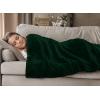 image:imageUtopia Bedding Black Fleece Blanket Throw Size Lightweight Fuzzy Soft AntiStatic Microfiber Bed Blanket 60x50 InchSolid  Forest Green