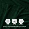 image:imageUtopia Bedding Black Fleece Blanket Throw Size Lightweight Fuzzy Soft AntiStatic Microfiber Bed Blanket 60x50 InchSolid  Forest Green