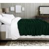 image:imageUtopia Bedding Black Fleece Blanket Throw Size Lightweight Fuzzy Soft AntiStatic Microfiber Bed Blanket 60x50 InchSolid  Forest Green
