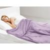 image:imageUtopia Bedding Black Fleece Blanket Throw Size Lightweight Fuzzy Soft AntiStatic Microfiber Bed Blanket 60x50 InchSolid  Lilac