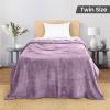 image:imageUtopia Bedding Black Fleece Blanket Throw Size Lightweight Fuzzy Soft AntiStatic Microfiber Bed Blanket 60x50 InchSolid  Lilac
