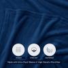 image:imageUtopia Bedding Black Fleece Blanket Throw Size Lightweight Fuzzy Soft AntiStatic Microfiber Bed Blanket 60x50 InchSolid  Navy