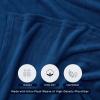 image:imageUtopia Bedding Black Fleece Blanket Throw Size Lightweight Fuzzy Soft AntiStatic Microfiber Bed Blanket 60x50 InchSolid  Navy