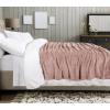 image:imageUtopia Bedding Black Fleece Blanket Throw Size Lightweight Fuzzy Soft AntiStatic Microfiber Bed Blanket 60x50 InchSolid  Rose Pink