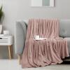 image:imageUtopia Bedding Black Fleece Blanket Throw Size Lightweight Fuzzy Soft AntiStatic Microfiber Bed Blanket 60x50 InchSolid  Rose Pink