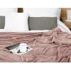 image:imageUtopia Bedding Black Fleece Blanket Throw Size Lightweight Fuzzy Soft AntiStatic Microfiber Bed Blanket 60x50 InchSolid  Rose Pink