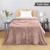 image:imageUtopia Bedding Black Fleece Blanket Throw Size Lightweight Fuzzy Soft AntiStatic Microfiber Bed Blanket 60x50 InchSolid  Rose Pink
