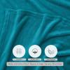image:imageUtopia Bedding Black Fleece Blanket Throw Size Lightweight Fuzzy Soft AntiStatic Microfiber Bed Blanket 60x50 InchSolid  Turquoise