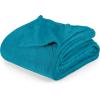 image:imageUtopia Bedding Black Fleece Blanket Throw Size Lightweight Fuzzy Soft AntiStatic Microfiber Bed Blanket 60x50 InchSolid  Turquoise