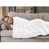 image:imageUtopia Bedding Black Fleece Blanket Throw Size Lightweight Fuzzy Soft AntiStatic Microfiber Bed Blanket 60x50 InchSolid  White