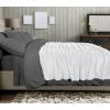 image:imageUtopia Bedding Black Fleece Blanket Throw Size Lightweight Fuzzy Soft AntiStatic Microfiber Bed Blanket 60x50 InchSolid  White