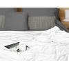 image:imageUtopia Bedding Black Fleece Blanket Throw Size Lightweight Fuzzy Soft AntiStatic Microfiber Bed Blanket 60x50 InchSolid  White