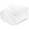 image:imageUtopia Bedding Black Fleece Blanket Throw Size Lightweight Fuzzy Soft AntiStatic Microfiber Bed Blanket 60x50 InchSolid  White