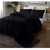 image:imageUtopia Bedding King Comforter Set  3 Piece Black Comforters King Size Bed Set  Down Alternative Duvet Insert Includes 1 All Season Comforter 90 x 102 in and 2 Pillow Shams 20 x 36 in
