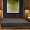 image:imageUtopia Bedding Microfiber Fitted Sheet Twin Dark Grey
