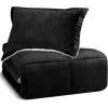 image:imageUtopia Bedding Micromink Sherpa Fleece Twin Comforter Set with 1 Pillow Sham Plush and Warm Bedding Comforter Sets Down Alternative Comforter Ultra Soft and Cozy Comforter Set Twin BlackBlack