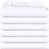 image:imageUtopia Bedding Twin Fitted Sheets  Bulk Pack of 6 Bottom Sheets  Soft Brushed Microfiber  Deep Pockets  Shrinkage amp Fade Resistant  Easy Care WhiteWhite