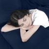 image:imageUtopia Bedding Twin Sheet Set  3 Piece Bed Sheets for Twin Size Bed Soft and Breathable Microfiber Includes 1 Fitted Sheet 1 Flat Sheet and 1 Pillowcase Navy Blue Pack of 2