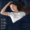 image:imageUtopia Bedding Twin Sheet Set  3 Piece Bed Sheets for Twin Size Bed Soft and Breathable Microfiber Includes 1 Fitted Sheet 1 Flat Sheet and 1 Pillowcase Navy Blue Pack of 2