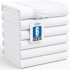 image:imageUtopia Bedding Twin Fitted Sheets  Bulk Pack of 6 Bottom Sheets  Soft Brushed Microfiber  Deep Pockets  Shrinkage amp Fade Resistant  Easy Care WhiteWhite