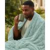 image:imageUtopia Bedding Cool Grey Checkered Fleece King Blanket for Couch or Bed Soft Plush Cozy Blanket for Women and Men Ultra Comfy TravelFriendly Bed Throws for Relaxation 90x102 InchesSage Green
