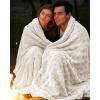 image:imageUtopia Bedding Cool Grey Checkered Fleece King Blanket for Couch or Bed Soft Plush Cozy Blanket for Women and Men Ultra Comfy TravelFriendly Bed Throws for Relaxation 90x102 InchesLinen