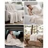 image:imageUtopia Bedding Cool Grey Checkered Fleece King Blanket for Couch or Bed Soft Plush Cozy Blanket for Women and Men Ultra Comfy TravelFriendly Bed Throws for Relaxation 90x102 InchesLinen