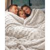 image:imageUtopia Bedding Cool Grey Checkered Fleece King Blanket for Couch or Bed Soft Plush Cozy Blanket for Women and Men Ultra Comfy TravelFriendly Bed Throws for Relaxation 90x102 InchesLinen