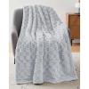 image:imageUtopia Bedding Cool Grey Checkered Fleece King Blanket for Couch or Bed Soft Plush Cozy Blanket for Women and Men Ultra Comfy TravelFriendly Bed Throws for Relaxation 90x102 InchesCool Grey