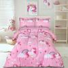 image:imageUtopia Bedding All Season Unicorn Comforter Set with 2 Pillow Cases 3 Piece Soft Brushed Microfiber Kids Pink Bedding Set for BoysGirls Machine Washable Full