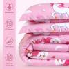 image:imageUtopia Bedding All Season Unicorn Comforter Set with 2 Pillow Cases 3 Piece Soft Brushed Microfiber Kids Pink Bedding Set for BoysGirls Machine Washable Full