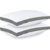 image:imageUtopia Bedding Bed Pillows for Sleeping King Size Dark Gray Set of 2 Cooling Hotel Quality Gusseted Pillow for Back Stomach or Side Sleepers