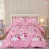 image:imageUtopia Bedding All Season Unicorn Comforter Set with 2 Pillow Cases 3 Piece Soft Brushed Microfiber Kids Pink Bedding Set for BoysGirls Machine Washable Full