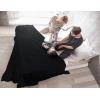 image:imageUtopia Bedding 100 Cotton Waffle Weave Blanket King Size for Bed  Lightweight Breathable Summer Blankets Soft and Cozy Gift for Mothers Day Home Decor Black 90x108 InchBlack