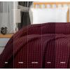 image:imageUtopia Bedding 100 Cotton Waffle Weave Blanket King Size for Bed  Lightweight Breathable Summer Blankets Soft and Cozy Gift for Mothers Day Home Decor Black 90x108 InchBurgundy