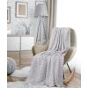 image:imageUtopia Bedding 100 Cotton Waffle Weave Blanket King Size for Bed  Lightweight Breathable Summer Blankets Soft and Cozy Gift for Mothers Day Home Decor Black 90x108 InchSilver