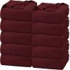 image:imageUtopia Bedding 100 Cotton Waffle Weave Blanket King Size for Bed  Lightweight Breathable Summer Blankets Soft and Cozy Gift for Mothers Day Home Decor Black 90x108 InchBurgundy