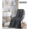 image:imageUtopia Bedding 100 Cotton Waffle Weave Blanket King Size for Bed  Lightweight Breathable Summer Blankets Soft and Cozy Gift for Mothers Day Home Decor Black 90x108 InchCharcoal