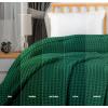 image:imageUtopia Bedding 100 Cotton Waffle Weave Blanket King Size for Bed  Lightweight Breathable Summer Blankets Soft and Cozy Gift for Mothers Day Home Decor Black 90x108 InchForest Green